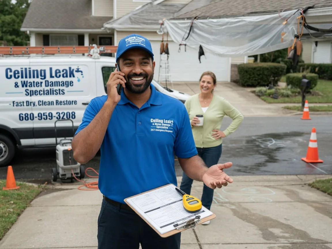 Ceiling Leak Cleanup La Follette, TN FAQs