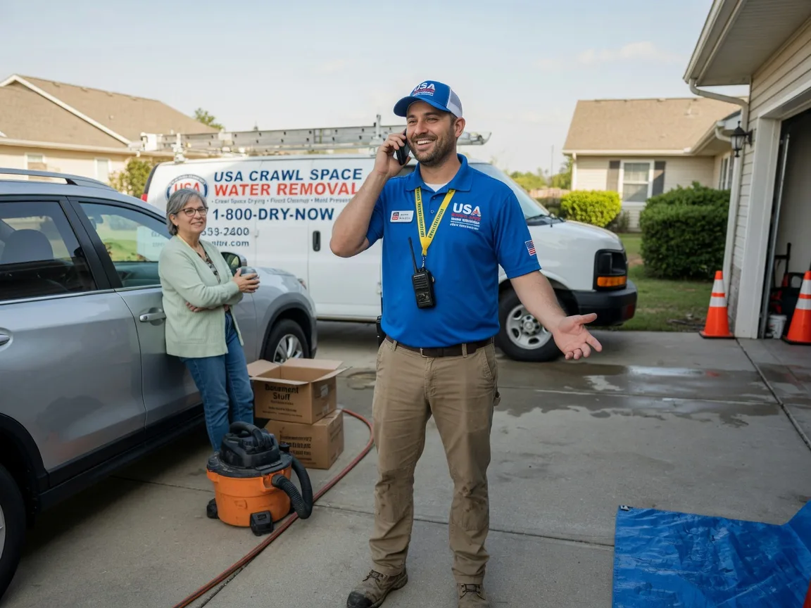 Crawl Space Water Removal La Follette, TN FAQs